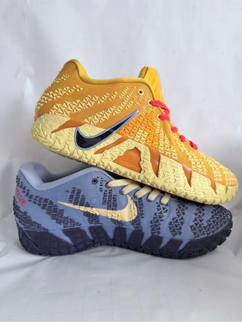 Nike Kids Two-Pair Athletic Sneakers in Yellow, Pink & Blue